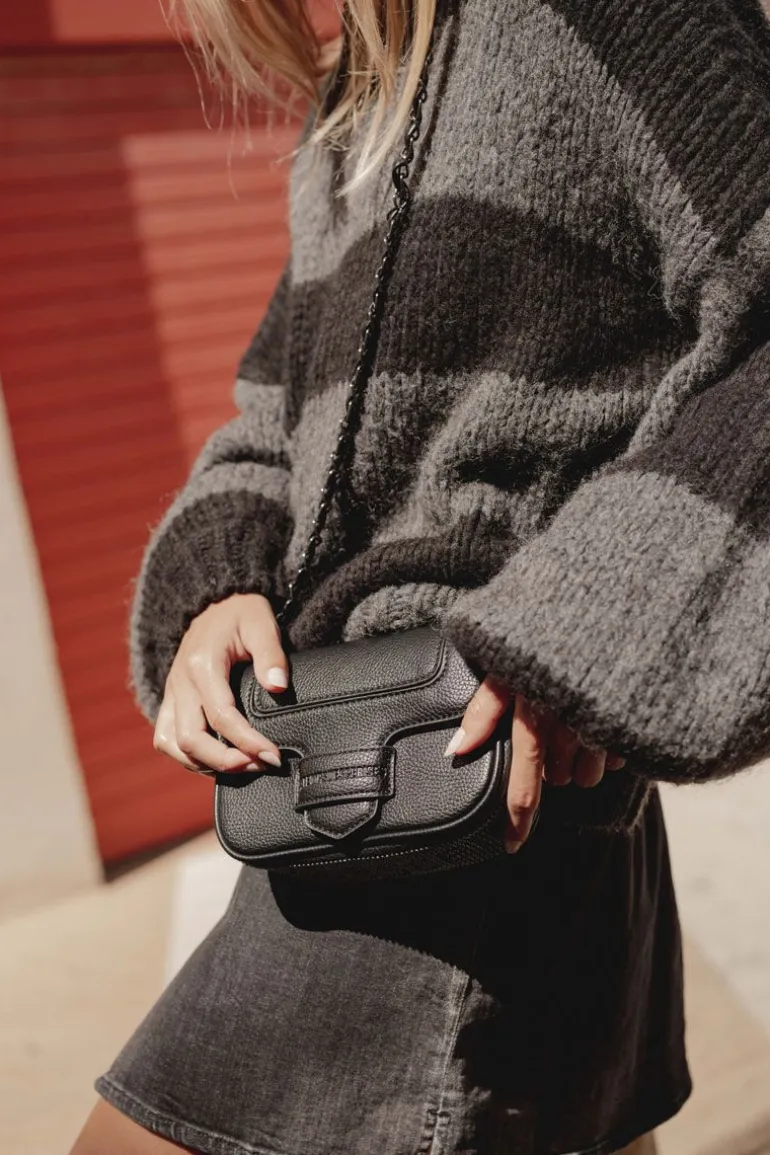 Le Temps des Cerises Mini Sac Klelia Noir-Femme Sacs & Portefeuilles