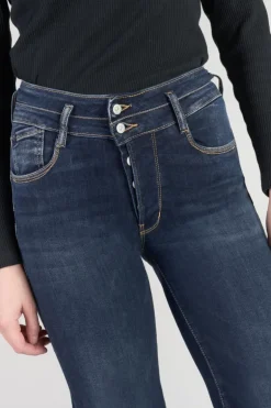 Le Temps des Cerises Nancy Pulp Flare Taille Haute Jeans Bleu N°1-Femme Taille Haute