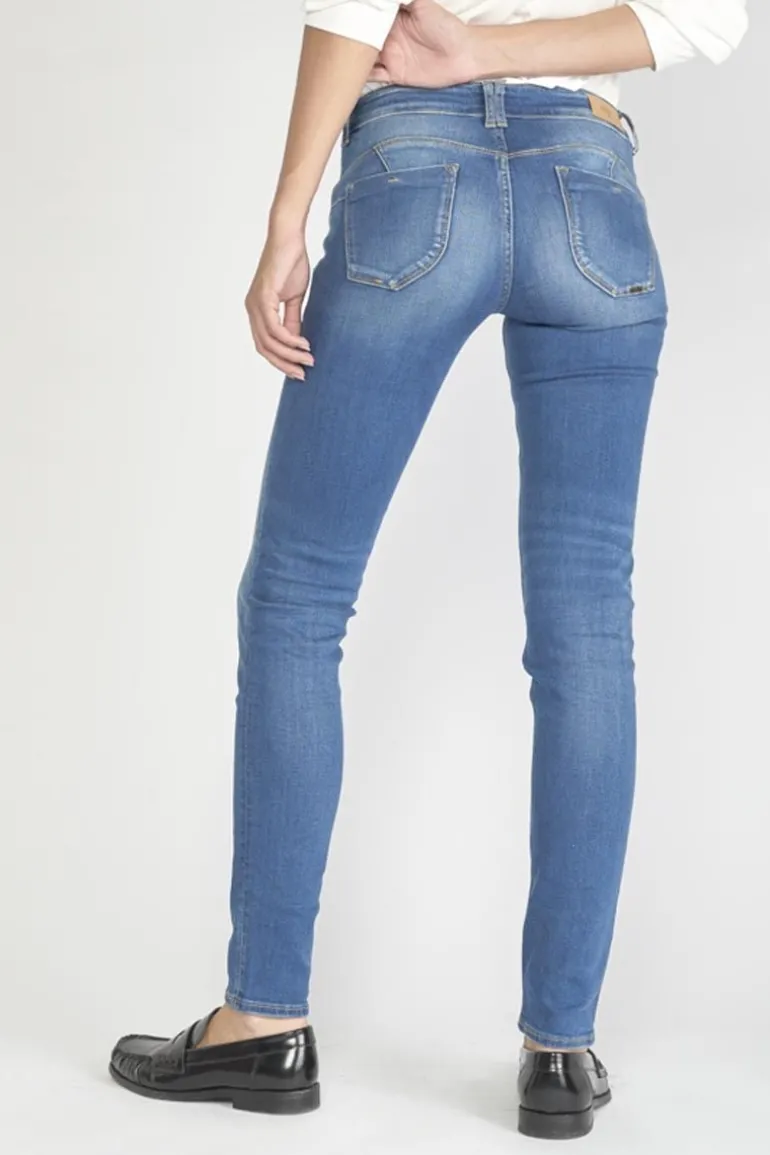 Le Temps des Cerises Neff Pulp Slim Jeans Bleu N°3-Femme Coupe Slim