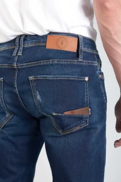 Le Temps des Cerises Nicolay 700/11 Adjusted Jeans Destroy Bleu N°1-Homme Coupe Adjusted