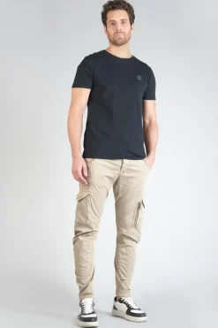 Le Temps des Cerises Pantalon Cargo Alban Beige-Homme Pantalons & Chinos