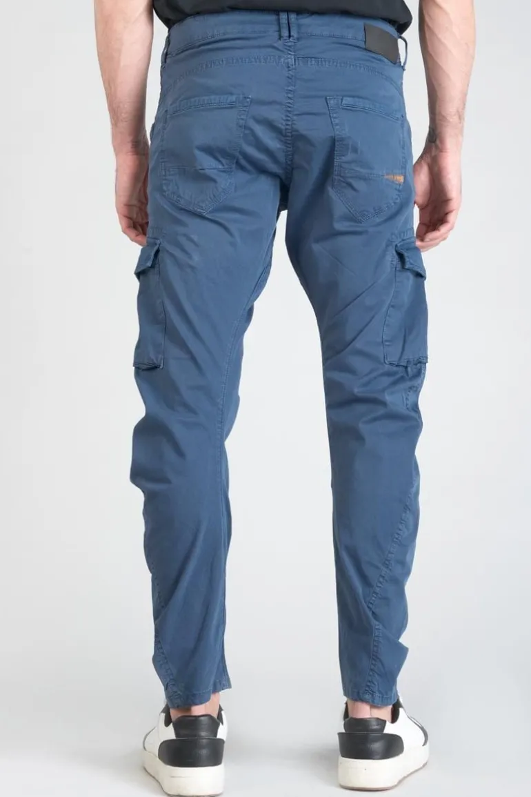 Le Temps des Cerises Pantalon Cargo Alban Bleu-Homme Pantalons & Chinos