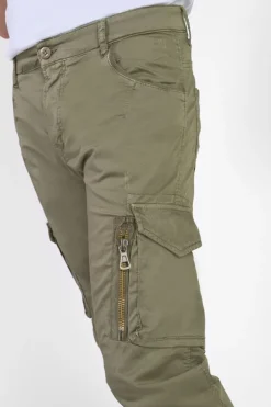 Le Temps des Cerises Pantalon Cargo Alban Kaki-Homme Pantalons & Chinos