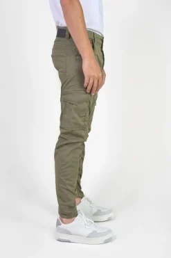 Le Temps des Cerises Pantalon Cargo Alban Kaki-Homme Pantalons & Chinos