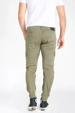 Le Temps des Cerises Pantalon Cargo Alban Kaki-Homme Pantalons & Chinos