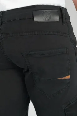 Le Temps des Cerises Pantalon Cargo Alban Noir-Homme Pantalons & Chinos