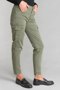 Le Temps des Cerises Pantalon Cargo Balard Kaki-Femme Pantalons & Chinos