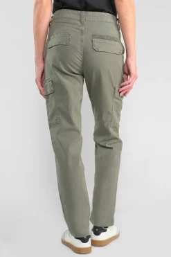 Le Temps des Cerises Pantalon Cargo Castellas Kaki-Femme Pantalons & Chinos