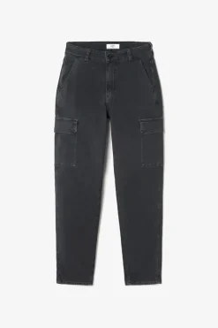 Le Temps des Cerises Pantalon Cargo Castellas Noir-Femme Pantalons & Chinos