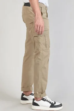 Le Temps des Cerises Pantalon Cargo Lakme Beige Sable-Homme Pantalons & Chinos