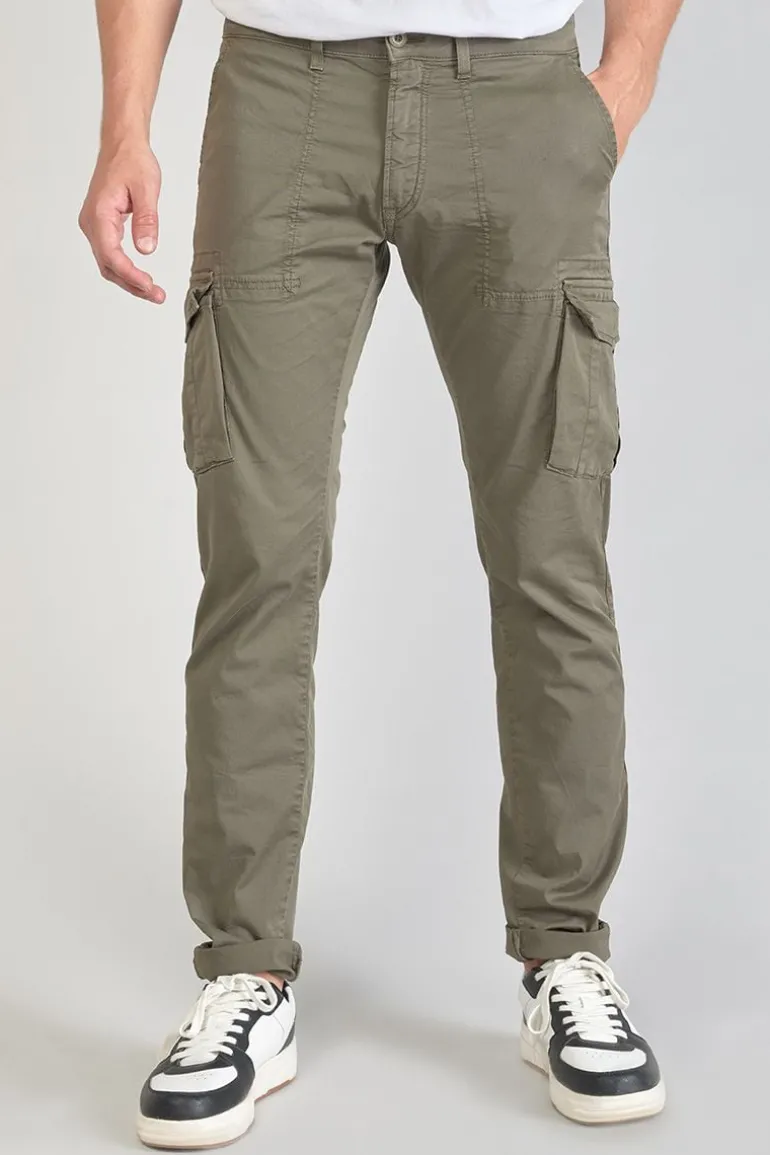 Le Temps des Cerises Pantalon Cargo Lakme Kaki-Homme Pantalons & Chinos