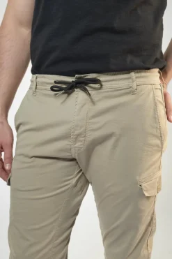 Le Temps des Cerises Pantalon Cargo Vedje Beige Sable-Homme Pantalons & Chinos