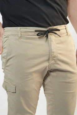 Le Temps des Cerises Pantalon Cargo Vedje Beige Sable-Homme Pantalons & Chinos
