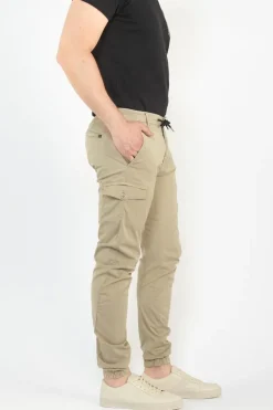 Le Temps des Cerises Pantalon Cargo Vedje Beige Sable-Homme Pantalons & Chinos