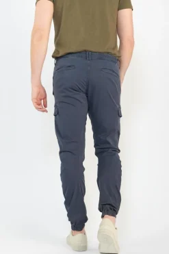 Le Temps des Cerises Pantalon Cargo Vedje Bleu Marine-Homme Pantalons & Chinos