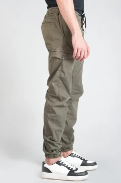 Le Temps des Cerises Pantalon Cargo Vedje Kaki-Homme Pantalons & Chinos