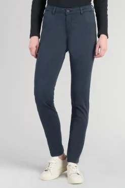 Le Temps des Cerises Pantalon Chino Dyli4 Bleu Nuit-Femme Pantalons & Chinos