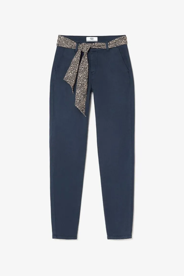 Le Temps des Cerises Pantalon Chino Dyli4 Bleu Nuit-Femme Pantalons & Chinos