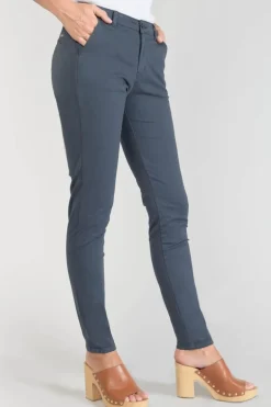Le Temps des Cerises Pantalon Chino Dyli3 Bleu Nuit-Femme Pantalons & Chinos
