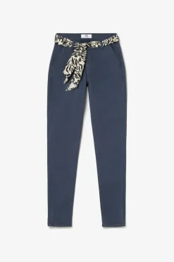 Le Temps des Cerises Pantalon Chino Dyli3 Bleu Nuit-Femme Pantalons & Chinos