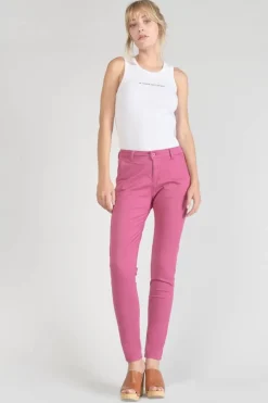 Le Temps des Cerises Pantalon Chino Dyli3 Fuchsia-Femme Pantalons & Chinos
