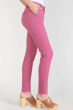Le Temps des Cerises Pantalon Chino Dyli3 Fuchsia-Femme Pantalons & Chinos