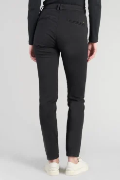 Le Temps des Cerises Pantalon Chino Dyli4 Noir-Femme Pantalons & Chinos