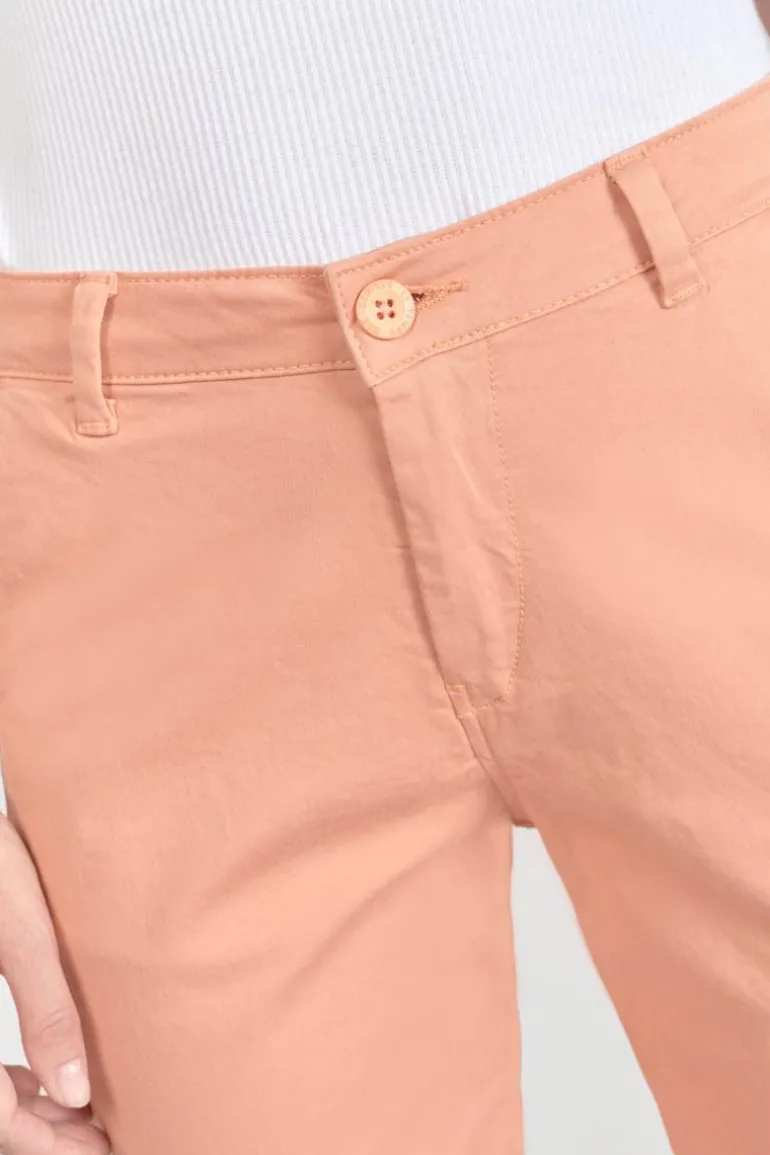 Le Temps des Cerises Pantalon Chino Dyli3 Peche-Femme Pantalons & Chinos