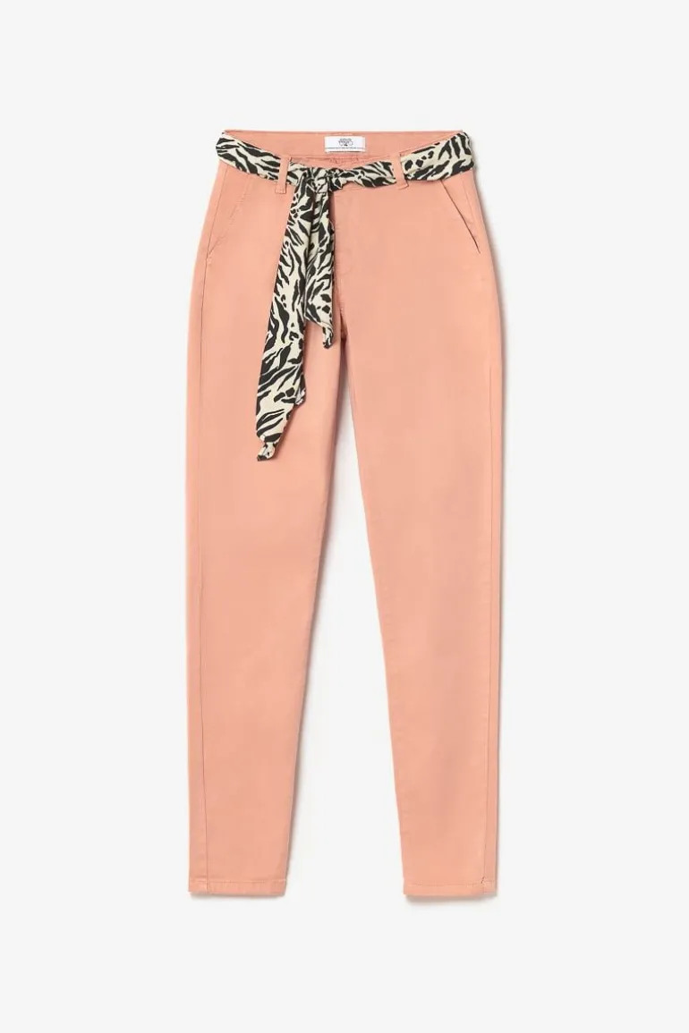 Le Temps des Cerises Pantalon Chino Dyli3 Peche-Femme Pantalons & Chinos