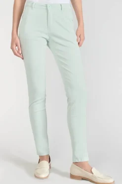Le Temps des Cerises Pantalon Chino Dyli3 Vert D'Eau-Femme Pantalons & Chinos