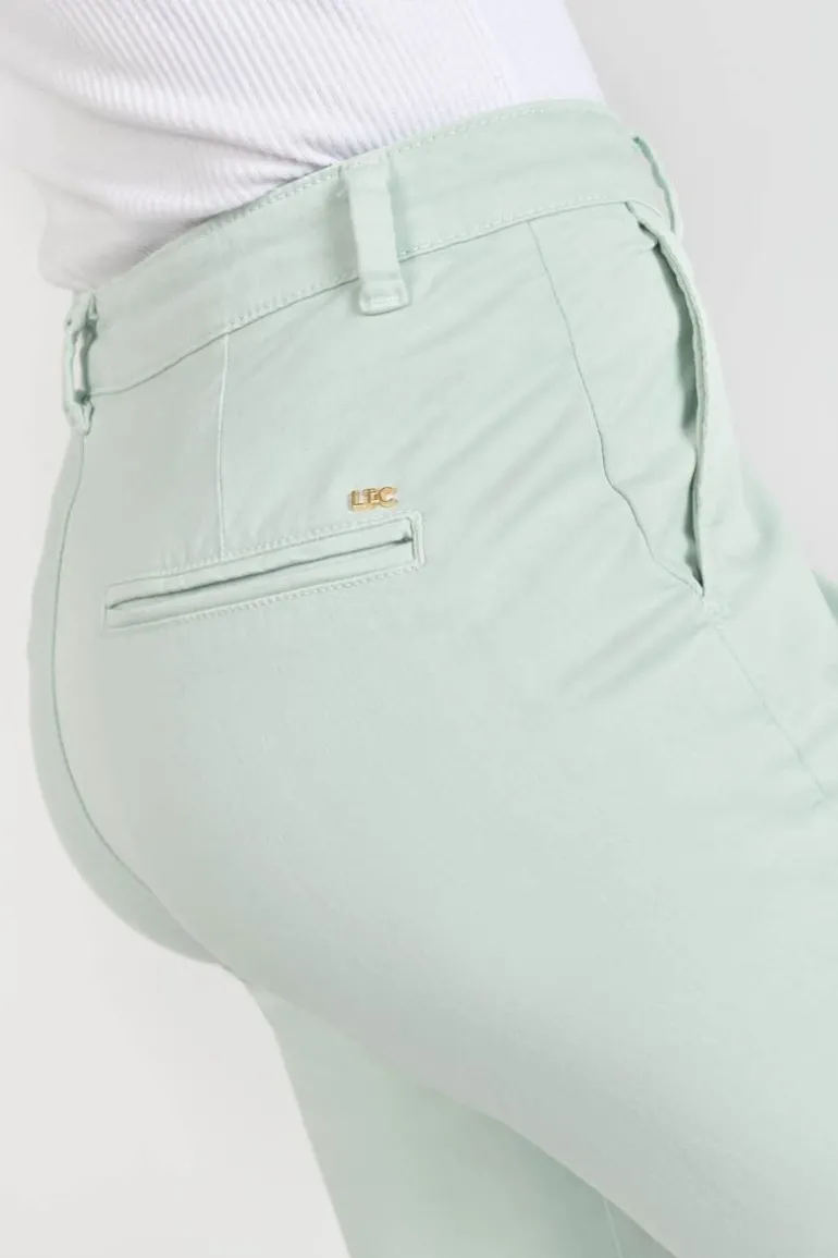 Le Temps des Cerises Pantalon Chino Dyli3 Vert D'Eau-Femme Pantalons & Chinos