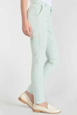 Le Temps des Cerises Pantalon Chino Dyli3 Vert D'Eau-Femme Pantalons & Chinos