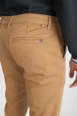 Le Temps des Cerises Pantalon Chino Jogg Kurt Camel-Homme Pantalons & Chinos