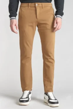 Le Temps des Cerises Pantalon Chino Jogg Kurt Camel-Homme Pantalons & Chinos