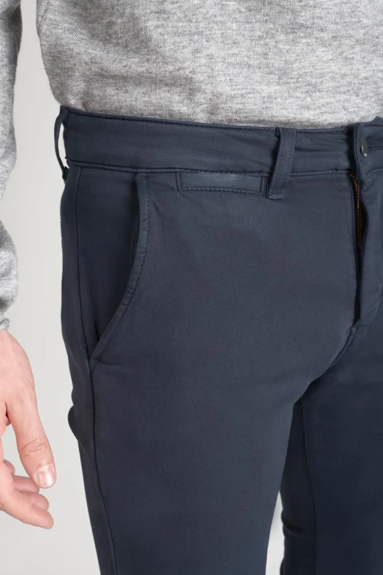 Le Temps des Cerises Pantalon Chino Jogg Kurt Marine-Homme Pantalons & Chinos