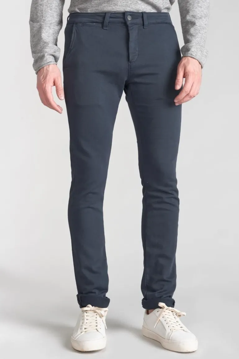 Le Temps des Cerises Pantalon Chino Jogg Kurt Marine-Homme Pantalons & Chinos