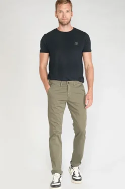 Le Temps des Cerises Pantalon Chino Slim Jas Kaki-Homme Pantalons & Chinos