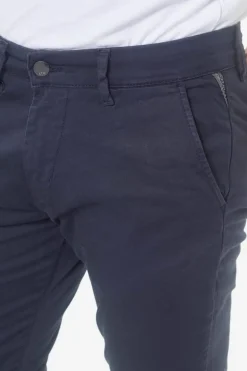 Le Temps des Cerises Pantalon Chino Slim Jas Marine-Homme Pantalons & Chinos