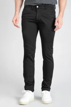 Le Temps des Cerises Pantalon Chino Slim Jas Noir-Homme Pantalons & Chinos