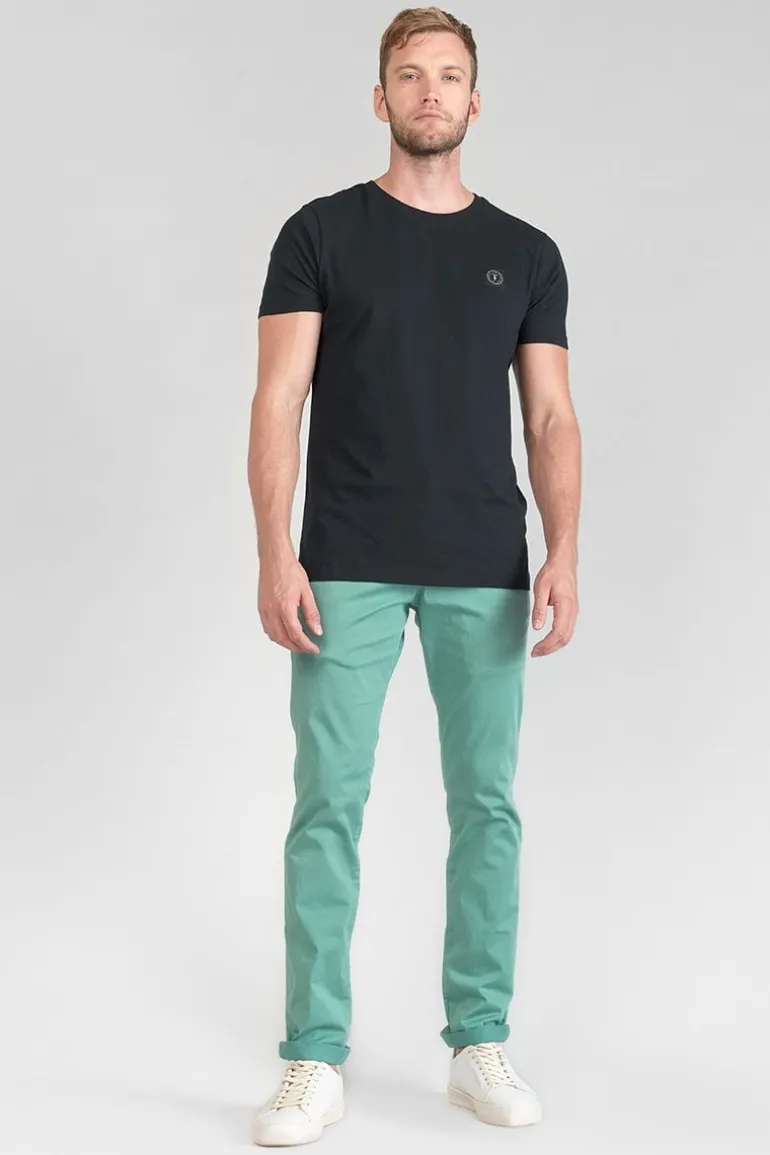 Le Temps des Cerises Pantalon Chino Slim Jas Vert D'Eau-Homme Pantalons & Chinos