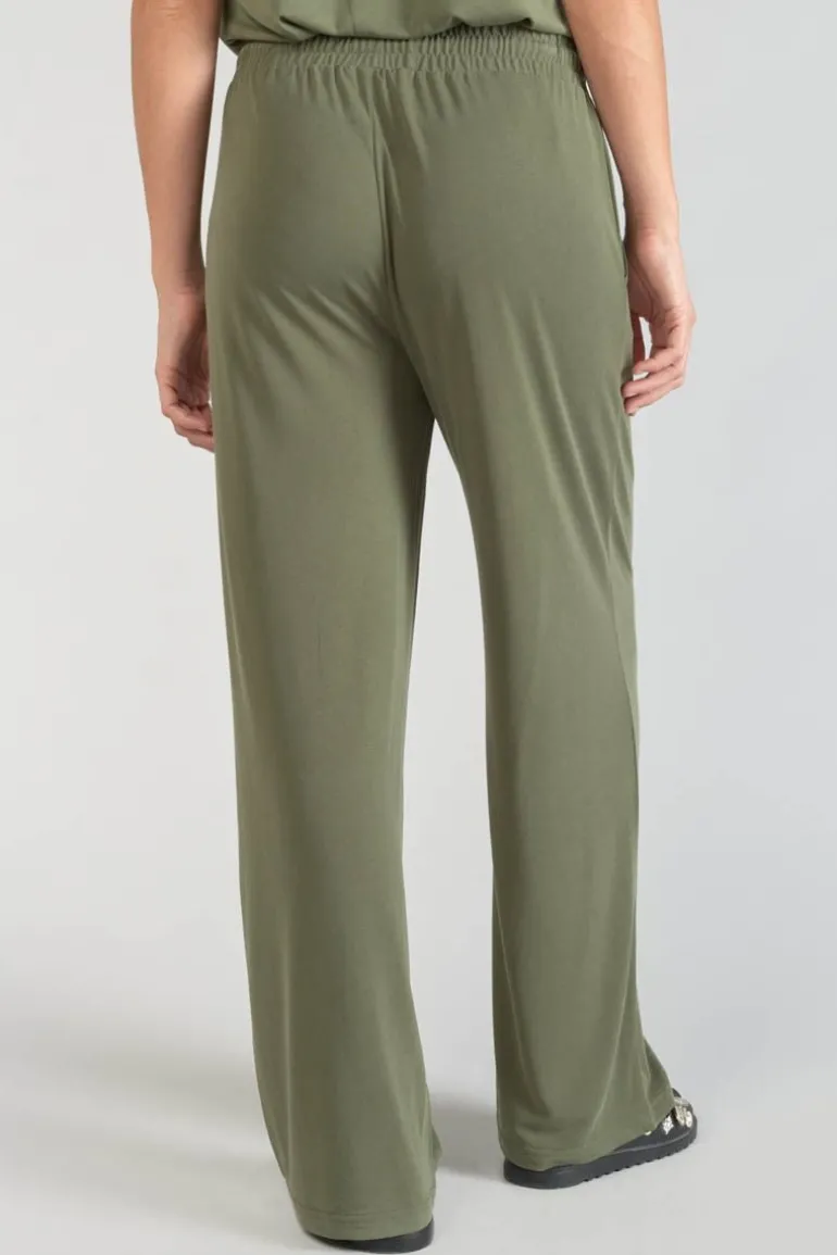 Le Temps des Cerises Pantalon Fluide Judi Kaki-Femme Pantalons & Chinos