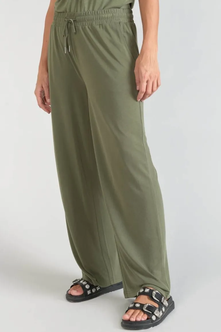 Le Temps des Cerises Pantalon Fluide Judi Kaki-Femme Pantalons & Chinos
