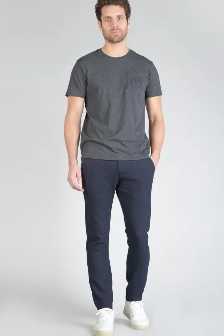 Le Temps des Cerises Pantalon Gambetta Bleu Marine-Homme Pantalons & Chinos