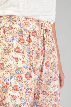 Le Temps des Cerises Pantalon Henel A Motif Cachemire-Femme Pantalons & Chinos