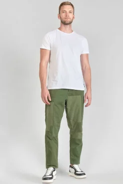 Le Temps des Cerises Pantalon Loose Mister Kaki Vert-Homme Pantalons & Chinos
