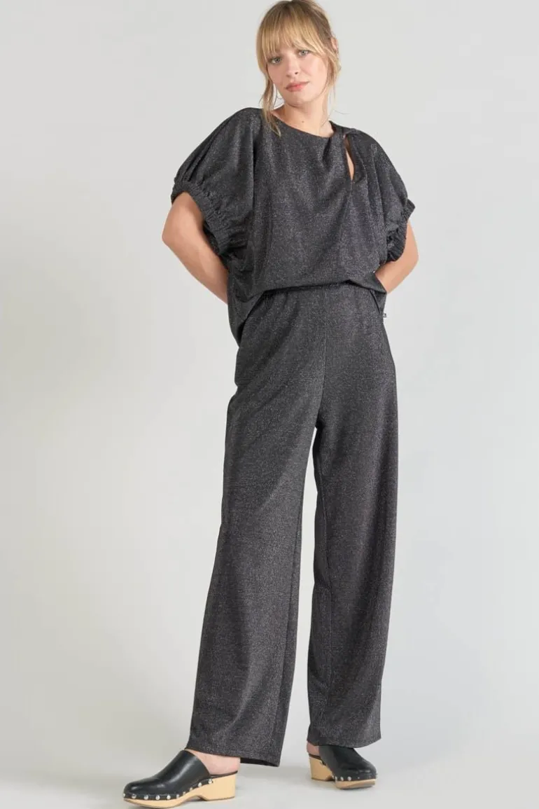 Le Temps des Cerises Pantalon Moretz Noir Irise-Femme Pantalons & Chinos