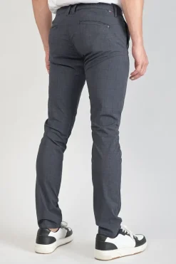 Le Temps des Cerises Pantalon Skunk A Carreaux Bleus-Homme Pantalons & Chinos