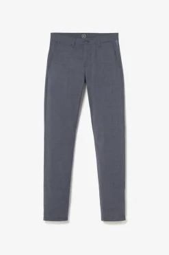 Le Temps des Cerises Pantalon Skunk A Carreaux Bleus-Homme Pantalons & Chinos