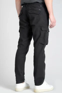 Le Temps des Cerises Pantalon Treillis Sami Noir-Homme Pantalons & Chinos