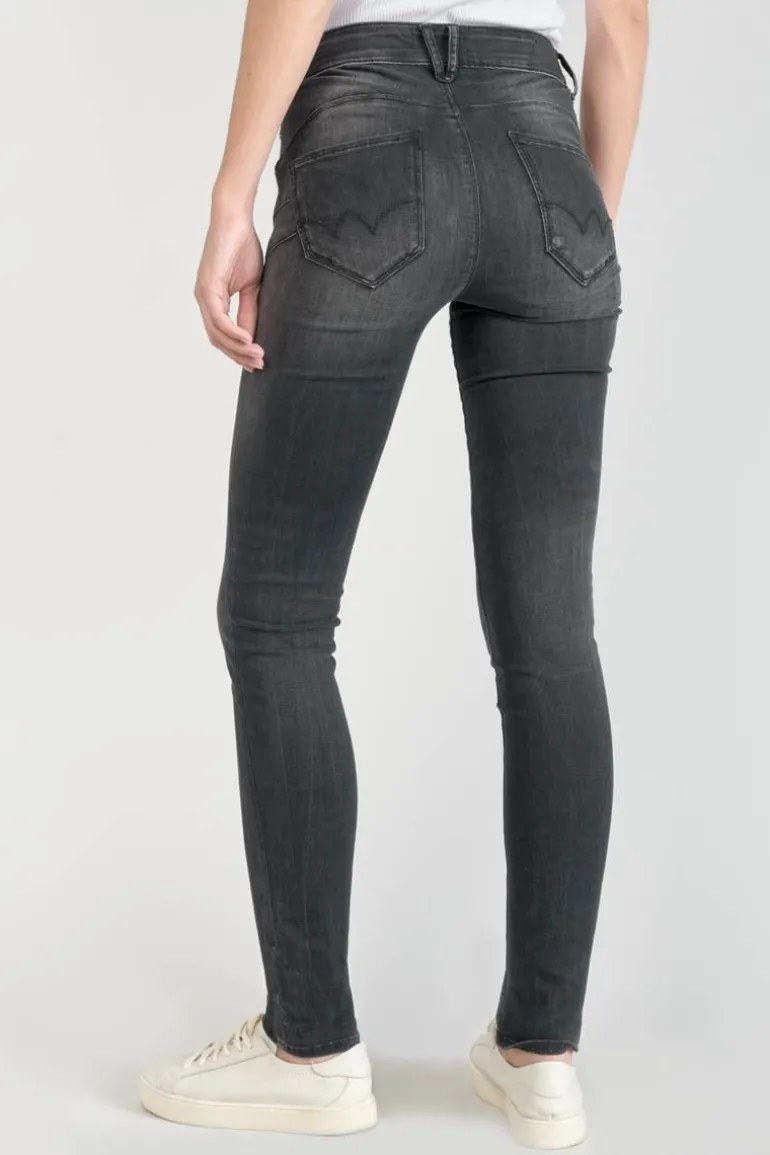Le Temps des Cerises Peak Pulp Slim Taille Haute Jeans Noir N°1-Femme Coupe Slim